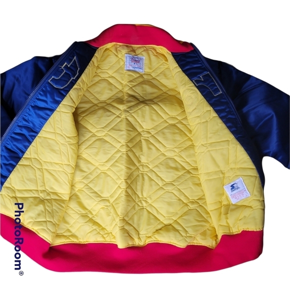 STARTER Vintage Astros Satin Jacket - Picture 7 of 9